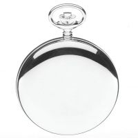 Full Hunter Sterling Silver Mechanical Pocket Watch