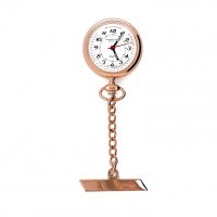 The Warwick - Rose Gold Plated Quartz Fob Watch