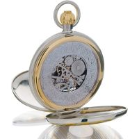 17 Jewel Mechanical Bi-Colour Double Opening Full Hunter Pocket Watch