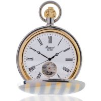 17 Jewel Mechanical Bi-Colour Double Opening Full Hunter Pocket Watch