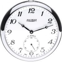 17 Jewel Sterling Silver Mechanical Open Face Pocket Watch
