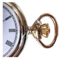 Mechanical Gold Plated Full Hunter Pocket Watch