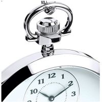 Gents Open Face 'Weather Station' Pocket Watch With Stand