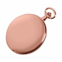 Rose Gold Full Hunter Pocket Watch