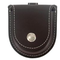 Half Hunter Pocket Watch With Stand & Pouch