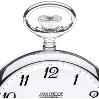 17 Jewel Sterling Silver Mechanical Open Face Pocket Watch