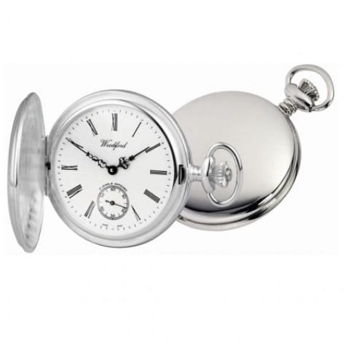 Swiss Cord Silver Pocket Watch Up Close: Citizen 100th Anniversary Pocket Watch | SJX Watches main image 4