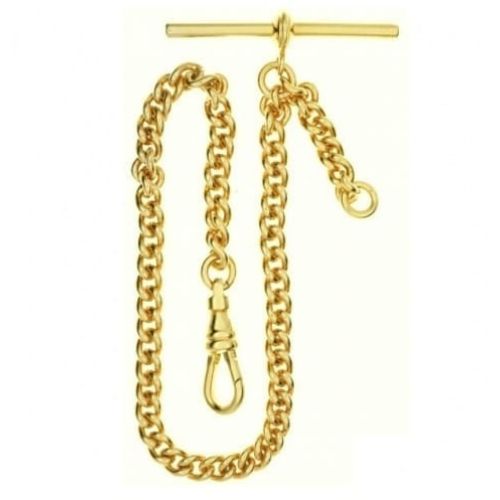 9ct gold sales albert watch chain