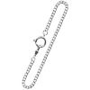 Sterling Silver Bolt Ring Pocket Watch Chain