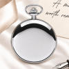 Chrome Plated 17 Jewel Mechanical Full Hunter Pocket Watch