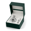 Heritage Chrome Half Double Hunter Mechanical Pocket Watch