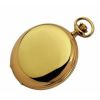 Gold Plated 17 Jewelled Full Hunter Mechanical Pocket Watch With Chain
