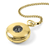 Heritage Gold Plated Mechanical Double Half Hunter Pocket Watch