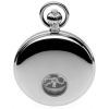 Half Hunter Mechanical Pocket Watch With Pouch & Stand