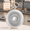 The Buckingham - Sterling Silver Mechanical Pocket Watch
