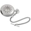 Moon Dial Mens Pocket Watch With Pouch