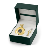 Heritage Gold Plated Mechanical Double Half Hunter Pocket Watch