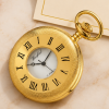Gold Plated 17 Jewel Mechanical Half Hunter Pocket Watch