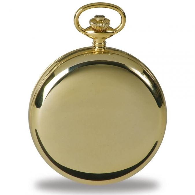 Mechanical Moon Dial 17 Jewel Double Hunter Pocket Watch