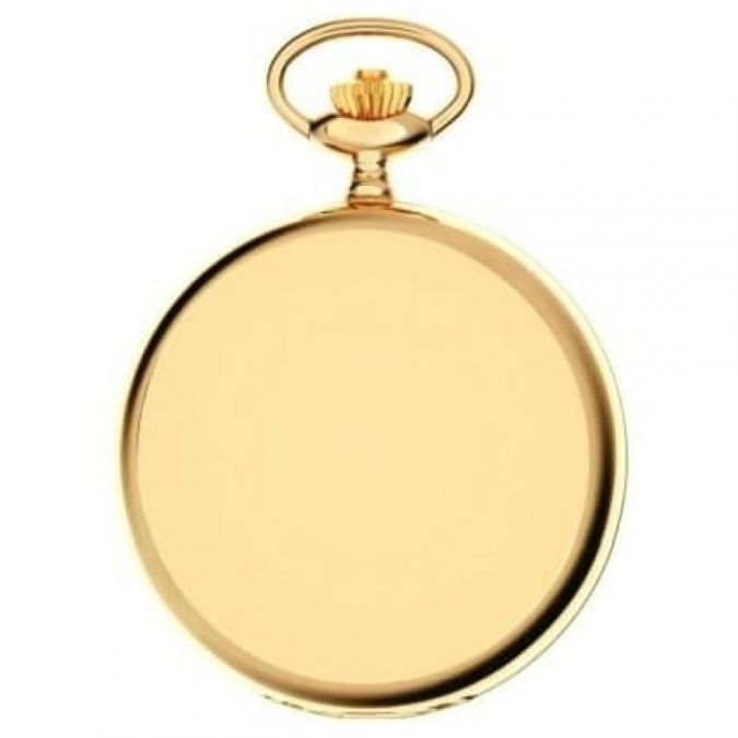 17 Jewel Masonic Gold Plated Mechanical Full Hunter Pocket Watch