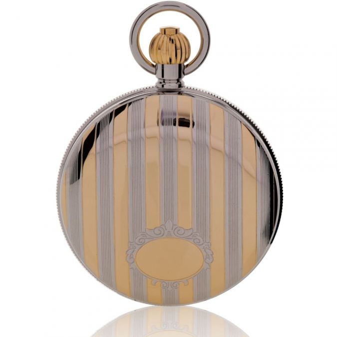 17 Jewel Mechanical Bi-Colour Double Opening Full Hunter Pocket Watch