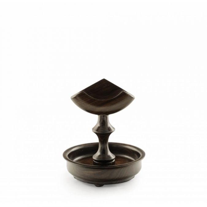 Mahongany Cradle Pocket Watch Stand