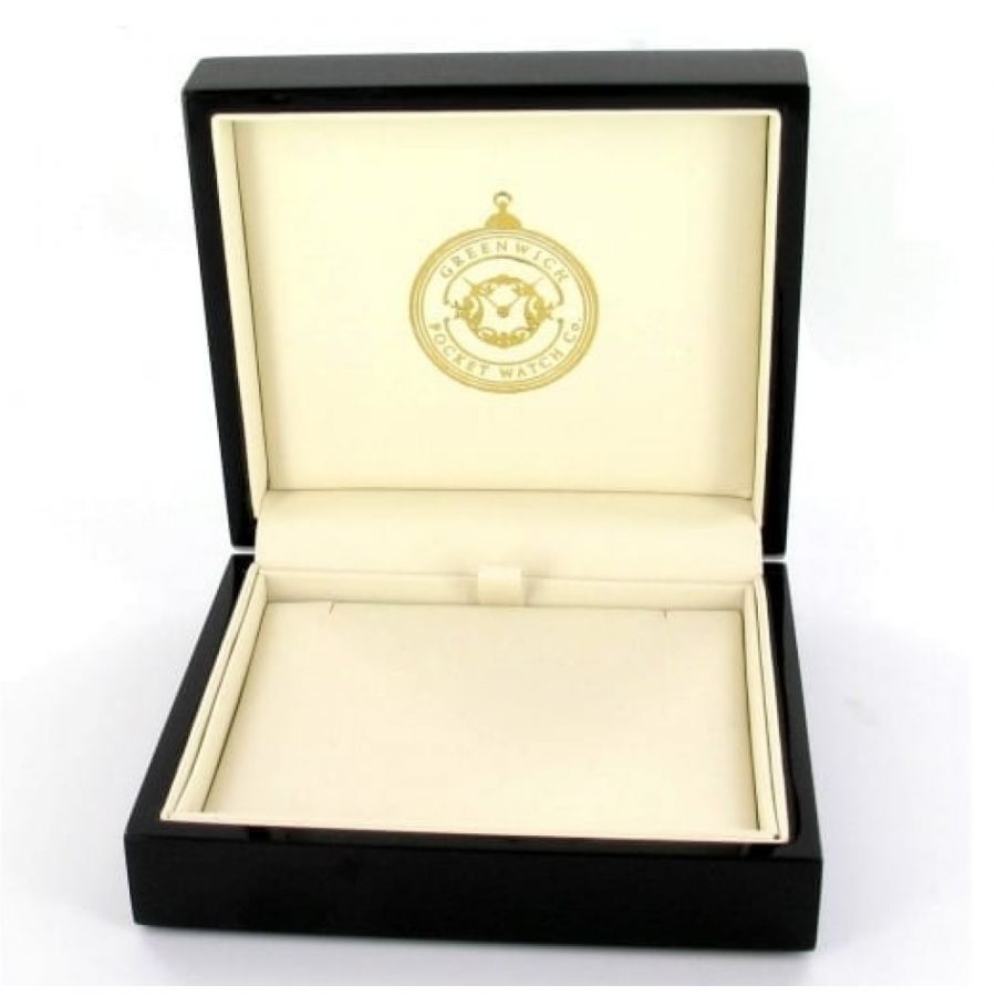 Greenwich Pocket Watch Company Presentation Box & Velvet Pouch