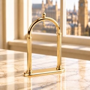 Gold Plated Arched Pocket Watch Stand