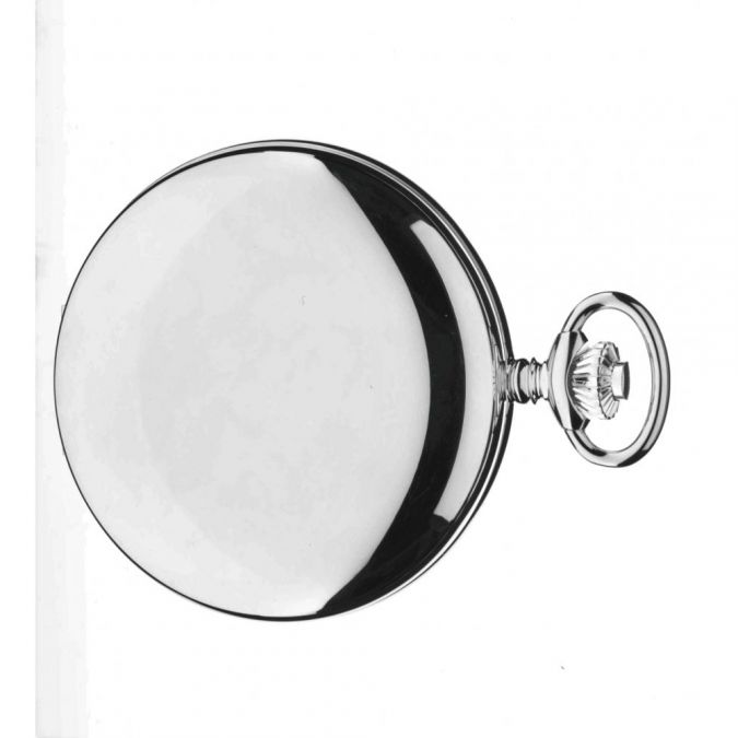 Full Hunter Sterling Silver Mechanical Pocket Watch