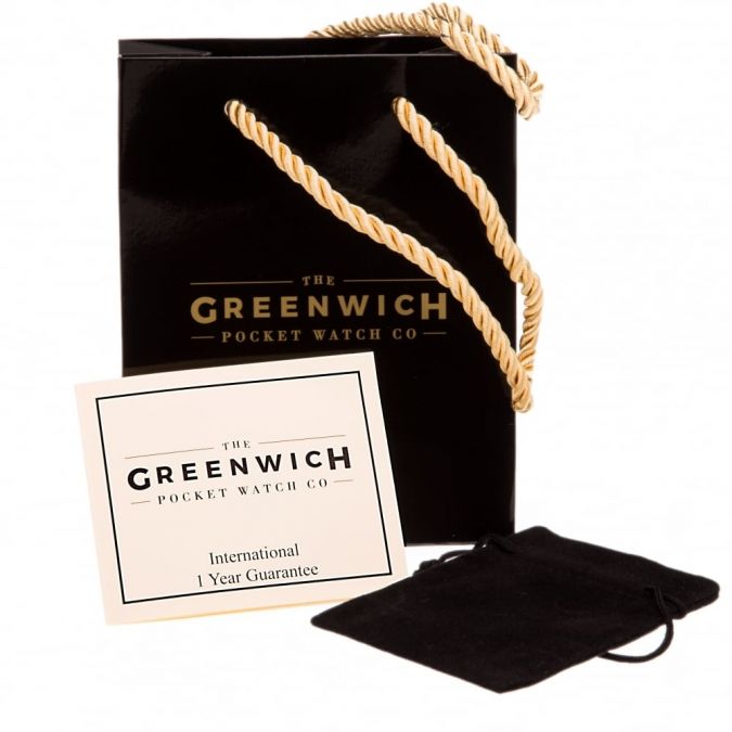 The Warwick - Rose Gold Plated Quartz Fob Watch