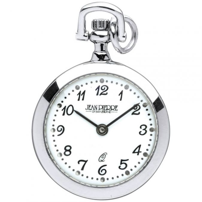 Womens Open Face Quartz Pendant Watch