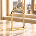 Gold Plated Arched Pocket Watch Stand