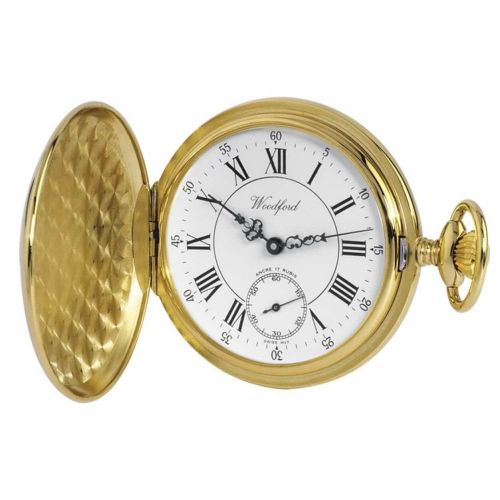 swiss made gold pocket watch